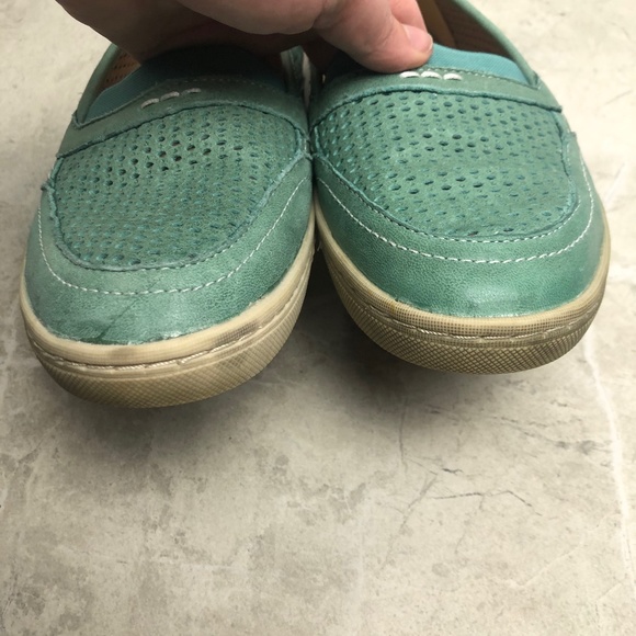 COPY - Earth citrus mint leather loafers, 9 - Picture 2 of 7